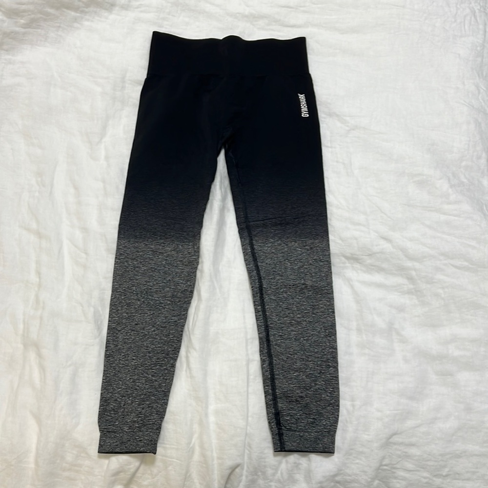 Gymshark Adapt Ombre Seamless Leggings Black